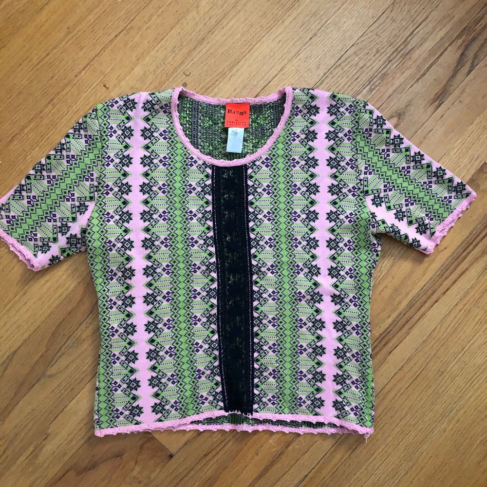 Rare Vintage Bazar de Christian LaCroix Sweater